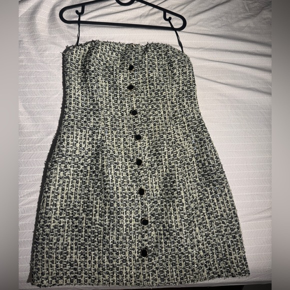 Tweed Mini Dress Dynamite - Picture 2 of 5